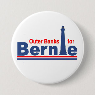Outer Banks for Bernie Pinback Button