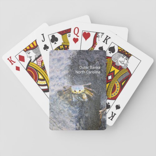 Outer Banks Ghost Crab Playing Cards