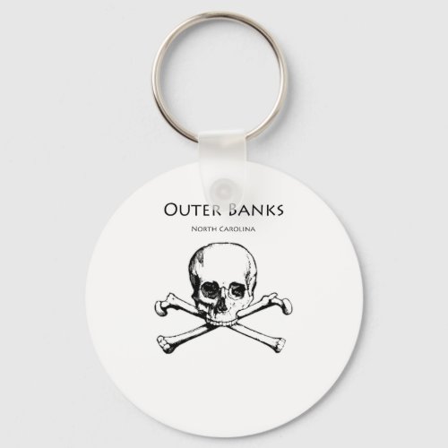 Outer Banks Jolly Roger Keychain