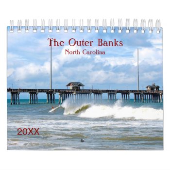 Outer Banks Landscape Photography Calendar by elizdesigns at Zazzle