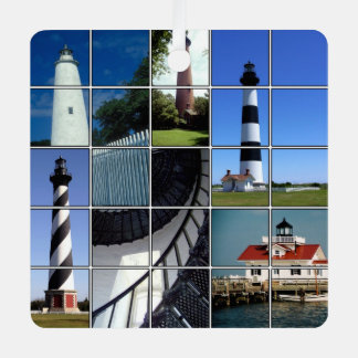 Outer Banks Lighthouses  Metal Ornament