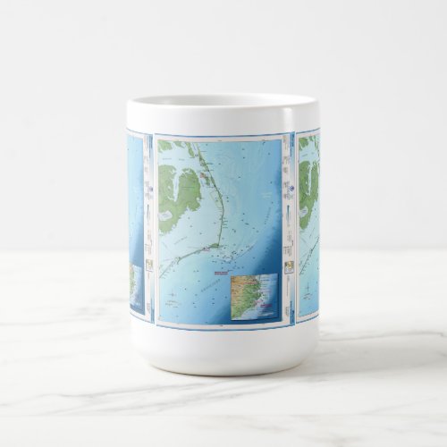 Outer Banks Map Coffee Mug