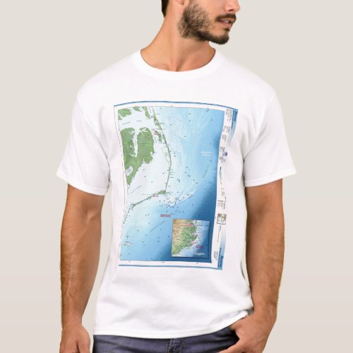 Outer Banks Map T_Shirt