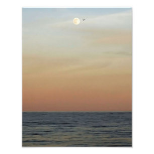 Outer Banks Moonrise Photo Print