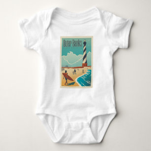 Outer Banks   North Carolina Baby Bodysuit