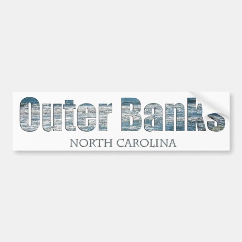 Outer Banks North Carolina Bumper Sticker