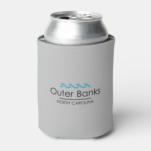 Outer Banks North Carolina Can Cooler (Can Front)