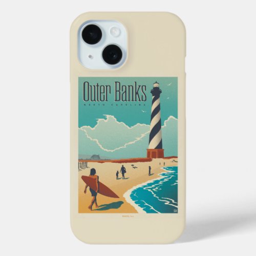 Outer Banks  North Carolina iPhone 15 Case