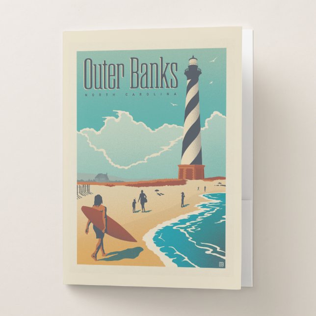 Outer Banks | North Carolina Pocket Folder (Front)