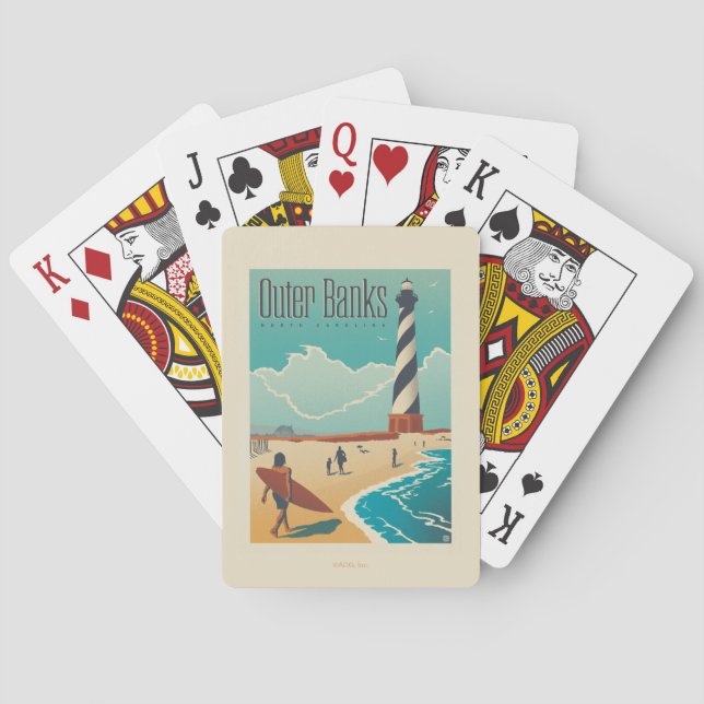 Outer Banks | North Carolina Poker Cards (Back)