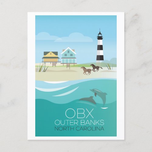 Outer Banks North Carolina Postcard