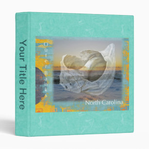 Outer Banks North Carolina Seashell & Surf Binder