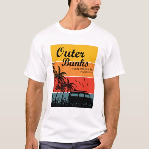 outer banks north carolina T_Shirt
