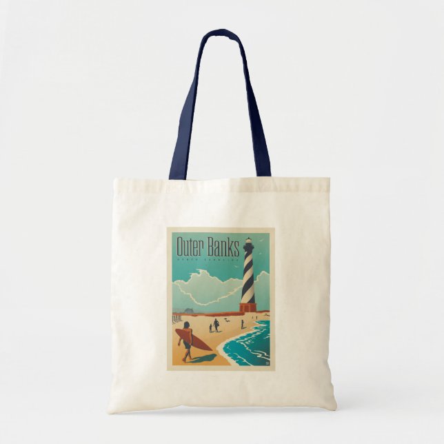Outer Banks | North Carolina Tote Bag (Front)