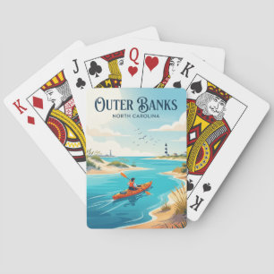 Outer Banks North Carolina USA Poker Cards