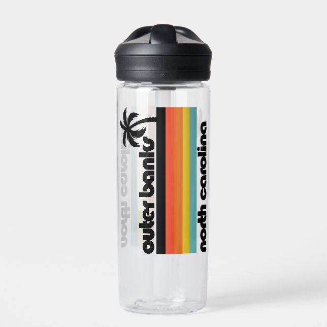 Outer Banks North Carolina Water Bottle (Front)