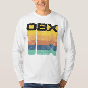 Outer Banks OBX Rainbow Stack T-Shirt