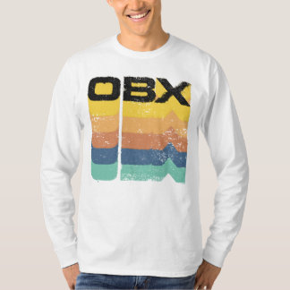 Outer Banks OBX Rainbow Stack T-Shirt