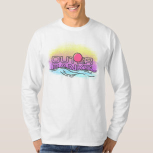 Outer Banks OBX TextuRed Sunset T-Shirt