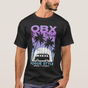 Outer Banks OBX The Cut Pogue Style Surfer Van T-Shirt