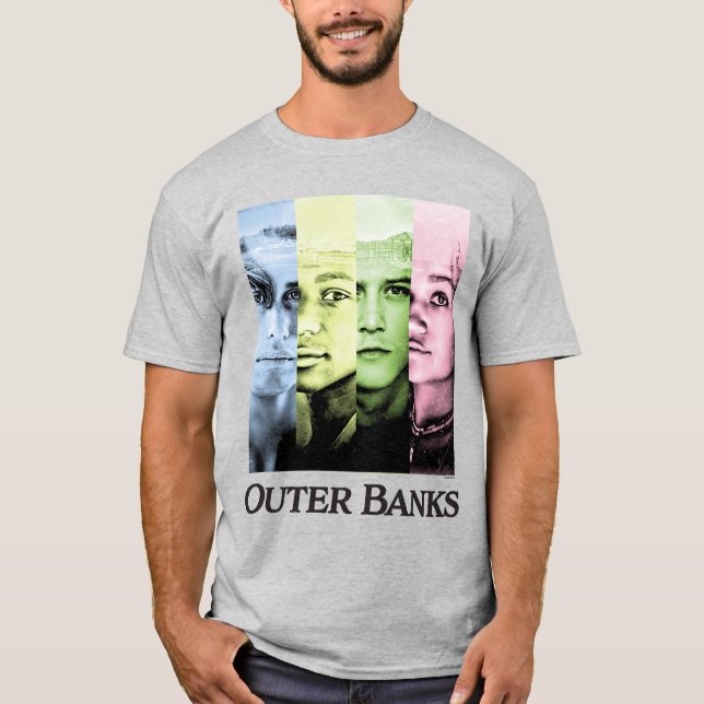 Outer Banks Outer Banks Color Block T-Shirt (Front)