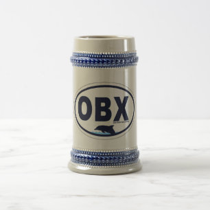 Outer Banks Oval Design. Beer Stein