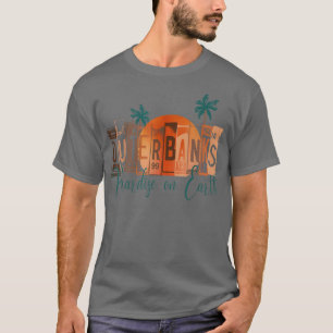 Outer Banks Paradise vintage on NC OBX Earth retro T-Shirt