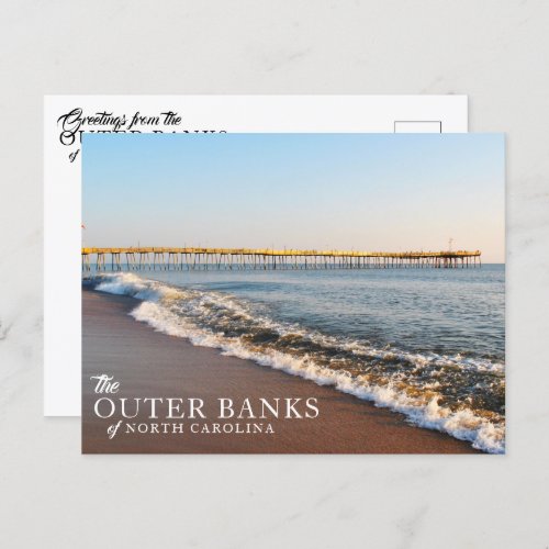 Outer Banks Pier Postcards