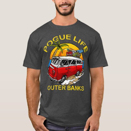 Outer Banks Pogue Life Outer Banks Surf Van OBX T_Shirt