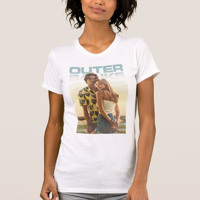 Outer Banks Poster Couple T-Shirt (Front)