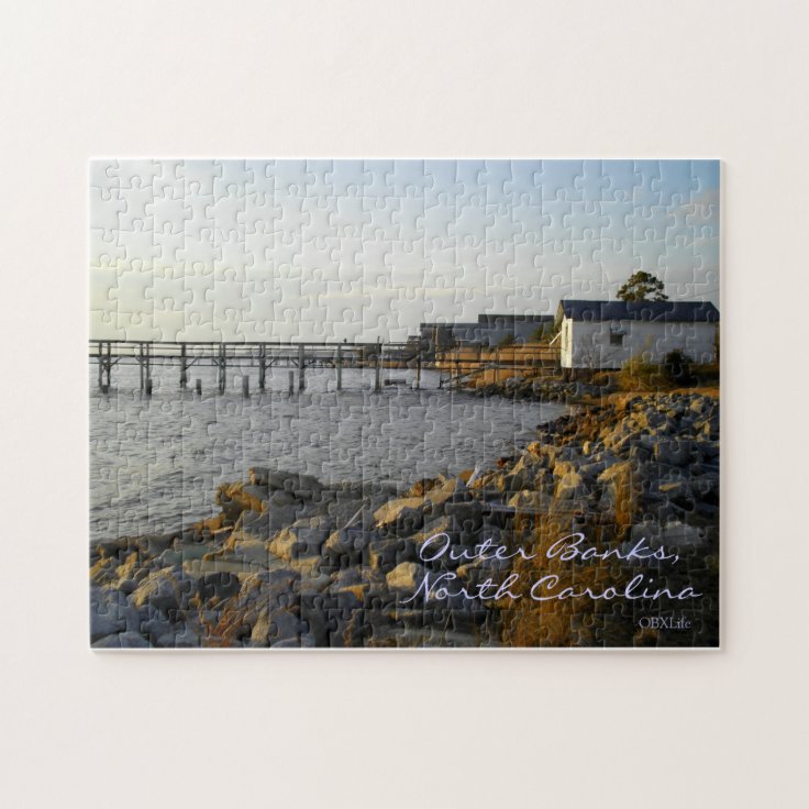 Outer Banks Puzzle, Sound Side Jigsaw Puzzle | Zazzle