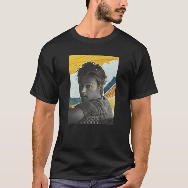Outer Banks Season 3 JJ Maybank Mixed Media Collag T-Shirt (Front)