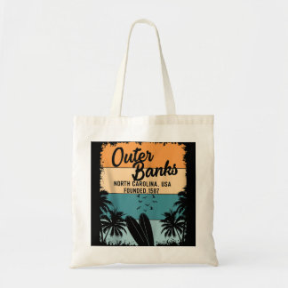 Outer Banks Shirts Men Women Kids OBX North Caroli Tote Bag