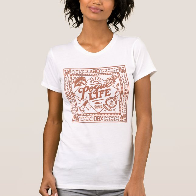 Outer Banks Square Badge T-Shirt (Front)