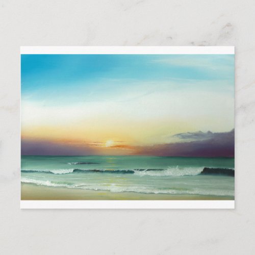 Outer Banks Sunrise Postcard