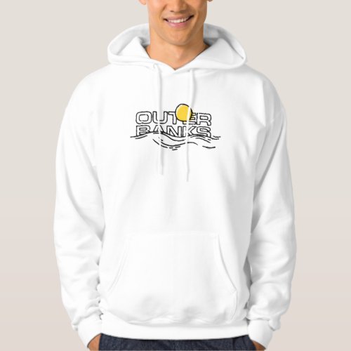 Outer Banks Title on Horizon Hoodie