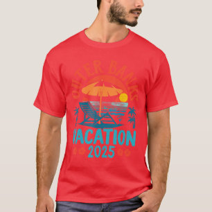 Outer Banks Vacation 2025 Souvenir Matching Family T-Shirt