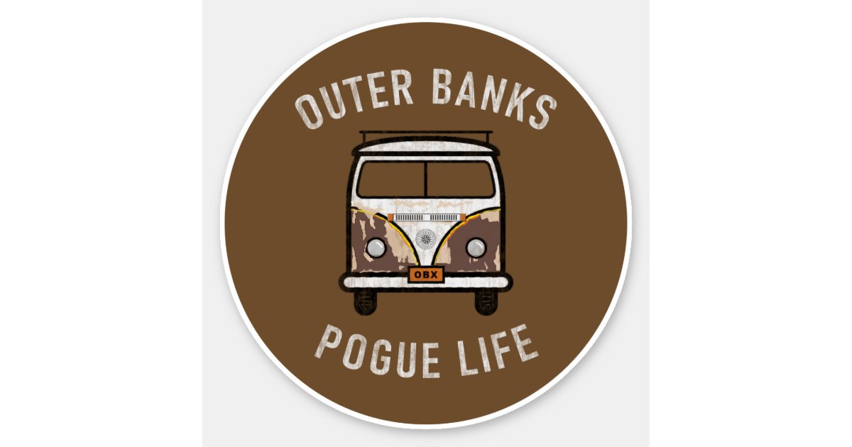 Pogue Life Sticker Pack/outer Banks Sticker/weatherproof/vinyl 
