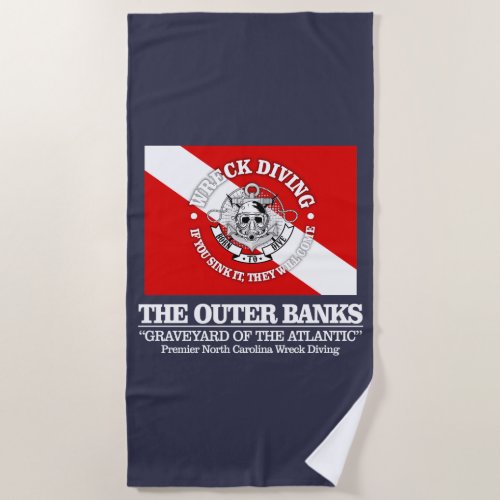 Outer Banks WD Beach Towel