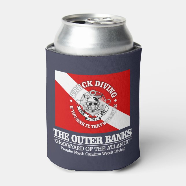 Outer Banks WD Can Cooler (Can Front)