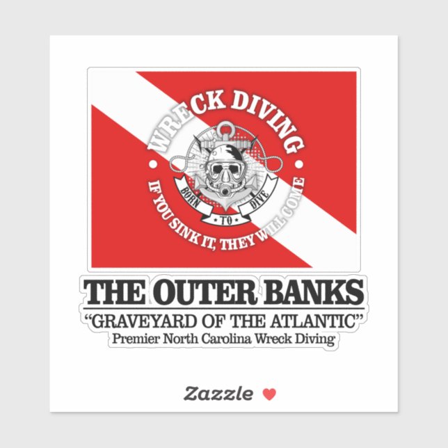 Outer Banks WD Sticker (Sheet)
