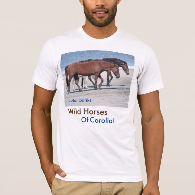 Outer Banks Wild Horses T-Shirt (Front)