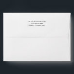 Outer Envelope for Wedding Invitation<br><div class="desc">Wedding Invitation Outer Envelope</div>