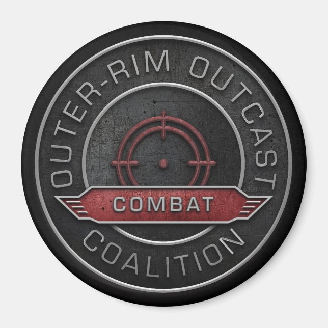 Outer Rim Outcast Combat Division Magnet (Front)
