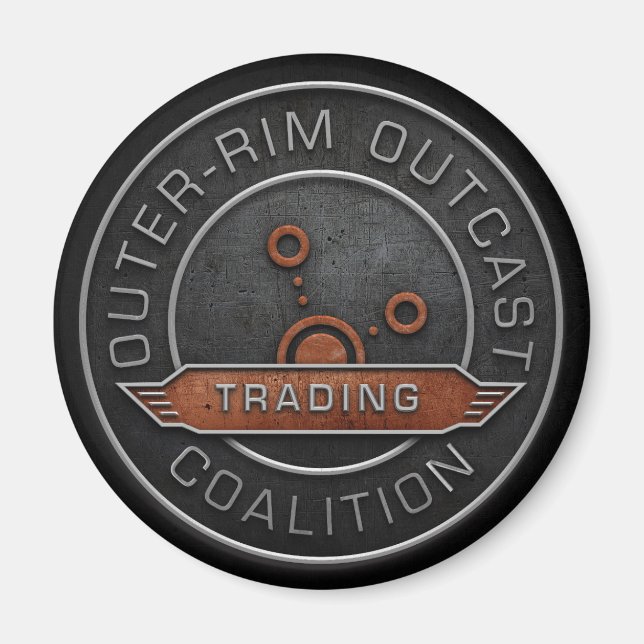 Outer Rim Outcast Trading Division Magnet (Front)