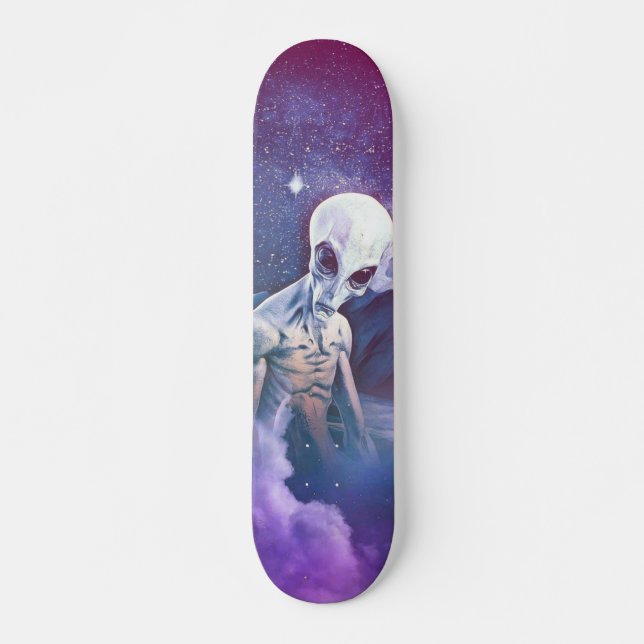 Outer Skater On Its Far Planet Skateboard (Front)