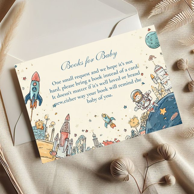 Outer Space Adventure Books for Baby  Enclosure Card (Creator Uploaded)