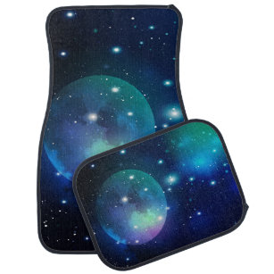 Outer Space and Stars  Car Floor Mat