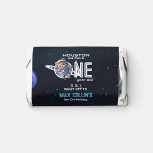 Outer Space Astronaut 1st Birthday Hershey's Miniatures
