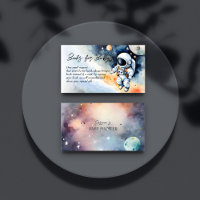 Outer space astronaut baby shower books for baby